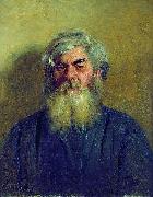 Ilya Yefimovich Repin A peasant with an evil eye oil